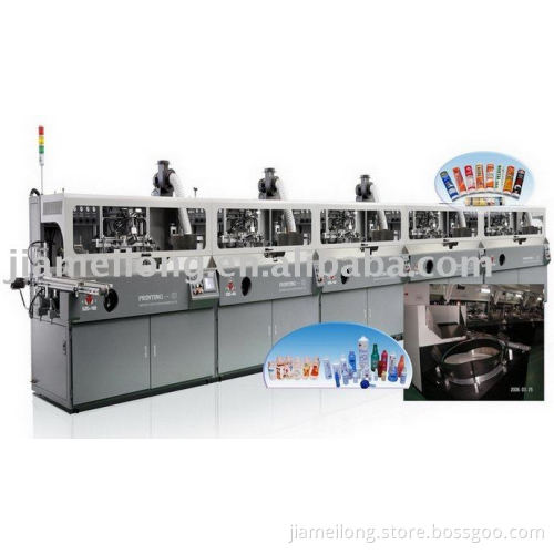 full automatic glass bottle screen printing equipment